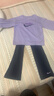 NIKE 耐克女童長(cháng)T+喇叭褲2件套2025年秋季新款彈力時(shí)尚運動(dòng)套裝 曬單實(shí)拍圖
