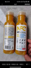 農(nóng)夫山泉 100%純果汁NFC果汁300ml*12瓶繽紛禮盒裝(6瓶橙汁+6瓶芒果汁) 曬單實拍圖