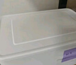 美麗雅收納盒塑料整理盒大號帶蓋客廳柜子書(shū)籍廚房桌面收納筐儲物盒子 曬單實(shí)拍圖