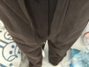 森馬（Semir）休閑褲男發(fā)熱抑菌針織衛(wèi)褲寬松直筒褲25冬長(zhǎng)褲子百搭109725127104 曬單實(shí)拍圖