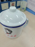 懷舊搪瓷杯經(jīng)典鐵茶缸帶蓋大號杯子辦公室飯店老式帶花婚慶馬克杯 為人民服務(wù) 700ml 曬單實(shí)拍圖