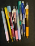 派通（Pentel）BLN105按動紅色中性筆高顏值0.5mm簽字筆商務(wù)學(xué)生速干水筆水性筆文具 紅桿紅芯單支裝 曬單實拍圖