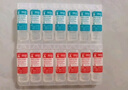 目立康（Menicon）RGP硬性角膜接觸鏡除蛋白護(hù)理液塑形鏡ok鏡除蛋白AB液7組 曬單實(shí)拍圖