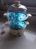 小熊（Bear）煮蛋器 智能自動(dòng)斷電多功能迷你煮雞蛋早餐神器蒸雞蛋羹雙層定時(shí)大容量蒸蛋器蒸煮一體機 雙層 不銹鋼蒸盤(pán)-30分鐘定時(shí)ZDQ-C14L3 曬單實(shí)拍圖