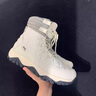 Jeep吉普情侶雪地靴男女秋季新款加絨保暖東北棉鞋戶(hù)外防滑防水高幫鞋 白色【皮毛一體】 標準運動(dòng)鞋碼 41 曬單實(shí)拍圖