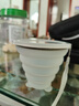 JAJALIN旅行戶(hù)外折疊杯子便攜伸縮隨手杯硅膠大容量水杯咖啡杯運動(dòng)漱口杯 曬單實(shí)拍圖
