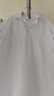羅蒙男童短袖polo衫校園服飾春夏新款T恤女童班服 白色短袖POLO衫 130 曬單實(shí)拍圖