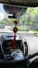 迪加倫毛爺爺照片頭像汽車(chē)掛件車(chē)內掛飾品車(chē)載水晶吊墜后視鏡高檔中國結 曬單實(shí)拍圖