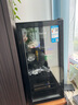 榮事達（Royalstar）冰吧冷藏柜 歐式恒溫紅酒柜酒店家用客廳冰箱迷你小型單門辦公室保鮮展示留樣茶葉飲料柜 一級能效118L【冷藏+微冷凍+藍光燈+酒架】 曬單實拍圖