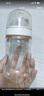 bebebus鉆光奶瓶3-6個(gè)月300ml新生兒寶寶ppsu偏心仿母乳防脹氣防嗆奶瓶 曬單實(shí)拍圖