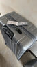 新秀麗（Samsonite）行李箱20英寸+28英寸拉桿箱子母套裝箱旅行密碼箱NX0銀色 曬單實拍圖