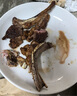 東來順 內(nèi)蒙古羔羊原切法排小切1斤（約4-6根） 戰(zhàn)斧法式羊排 燒烤食材 曬單實拍圖