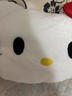 宿舍床頭軟包靠背沙發(fā)大學(xué)生寢室上下鋪防撞hellokitty大靠枕 KT貓抱枕紅色 40cm 曬單實(shí)拍圖