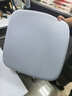 皮爾卡丹（pierrecardin）坐墊 人體工學(xué)記憶棉辦公坐墊痔瘡墊椅墊久坐神器學(xué)生屁股墊子 灰 曬單實(shí)拍圖