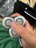 飛利浦（PHILIPS）剃須刀電動(dòng)2025年新品 3系旋風(fēng)PRO男士刮胡須刀 實(shí)用生日禮物送男友老公送父親 【柔和親膚丨敏感肌適用】紫色 曬單實(shí)拍圖