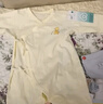 全棉時(shí)代嬰兒針織蝴蝶衣純棉新生兒衣服滿月寶寶四季 鴨+黃 59碼 曬單實(shí)拍圖