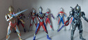 萬(wàn)代（BANDAI） SHF 澤塔奧特曼 手辦模型玩具 15cm SHF 黑暗特利迦 曬單實(shí)拍圖