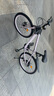 ICOLOUR自行車(chē)成人山地車(chē)公路賽車(chē)單車(chē)騎行變速內走線(xiàn)學(xué)生男女青少年 【丁香紫】非減震-鋼架輻條輪 24寸21速（145-165cm） 曬單實(shí)拍圖