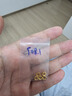 金小貅黃金盤(pán)纏手鏈足金999手工金古法錘紋金圈隔片硬金編織配件送禮 1.05g,5mm重版盤(pán)纏金【約5顆】 曬單實(shí)拍圖