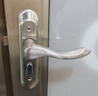 初工衛(wèi)生間門鎖洗手間廁所浴室鎖通用型鎖具室內門把手 無鑰匙110單舌 曬單實拍圖