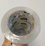 得力(deli)高品質(zhì)高透明封箱膠帶倉庫打包膠帶 60mm*100y*50um(91.4m/卷) 6卷/筒 辦公用品 30325 曬單實(shí)拍圖