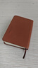 口袋本便攜隨身帶記錄本A7迷你小本子手賬本筆記本本子b6小號記事本日記本文具單詞本隨手記備忘錄 A7棕色-1本裝 曬單實(shí)拍圖