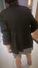 德瑪納【OL口碑緞面西裝】春秋復古領長袖自由顯瘦0負擔西服外套女 曬單實拍圖
