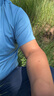 拇指白小T二代短袖T恤男女春夏三防純棉白小丅打底衫上衣 霧霾藍(lán)男款 2XL 曬單實(shí)拍圖