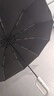 惠夫人全自動(dòng)雨傘大號加固加厚結實(shí)抗風(fēng)黑膠遮陽(yáng)防曬折疊雙人男女晴雨傘 【140骨】黑膠晴雨傘-梧桐米 曬單實(shí)拍圖