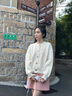 矜持范毛衣女針織衫女秋冬2025新款花卡色紐扣開(kāi)衫女韓系寬松百搭外套 花卡色 M 建議95-105斤 曬單實(shí)拍圖