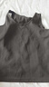 俞兆林（YUZHAOLIN）吊帶背心女士打底遮副乳西裝內(nèi)搭可外穿百搭上衣無(wú)袖t恤春夏黑色 曬單實(shí)拍圖