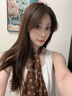 波點小絲巾女2025年新款春秋高級感百搭圍脖領(lǐng)巾細窄長條圍巾發(fā)帶 棕色波點【時髦百搭】 約180*26cm 曬單實拍圖