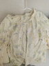 芬也（FENYE）[送胸墊]哺乳衣純棉月子服秋冬產(chǎn)后喂奶衣A類孕婦睡衣家居服套裝 花簇樂章【自然低敏 奢寵純棉】 L 曬單實拍圖