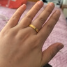 菜百首飾 黃金戒指 古法六字真言戒指 計(jì)價(jià) 約6.60克約13號(hào) 曬單實(shí)拍圖