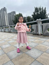 巴拉皮皮女童套裝秋裝2025新款小香風(fēng)兒童時(shí)髦炸街連衣裙洋氣女寶寶兩件套 粉色（外套+連衣裙） 130 碼 身高120-130(建議5-7周歲) 曬單實(shí)拍圖
