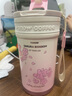Vanow櫻花保溫杯 高顏值水杯女陶瓷覆層內(nèi)膽輕奢咖啡杯子七夕節(jié)禮物 曬單實(shí)拍圖