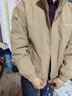 JASONWOOD官方正品男士高端品牌夾克2025春秋新款休閑立領(lǐng)外套男輕奢侈男裝 高檔卡其色【現(xiàn)貨速達(dá)】 春秋款 2XL 【建議145-165斤】 曬單實(shí)拍圖