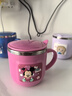 迪士尼（Disney）兒童牛奶杯水杯幼兒園學(xué)飲杯刻度訓練喝水直飲杯男孩家用 曬單實(shí)拍圖