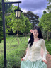 矜持范法式氣質(zhì)針織衫女秋冬2025新款修身顯瘦短款開衫蕾絲花邊上衣外套 杏色長袖 M 85-100 曬單實(shí)拍圖