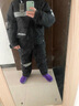 米詩德防寒服男極寒零下40度-60度零下40度連體冷庫防寒服褲一體冬季騎 黑色至法萊絨至后腰拉鏈[零下40 XXL 曬單實拍圖