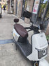 新日電動(dòng)車(chē)72V石墨烯長(cháng)續航電動(dòng)摩托車(chē)大功率電瓶車(chē)成人代步車(chē) 曙光白/72V22A超威石墨烯電池 曬單實(shí)拍圖