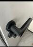 固特（GUTE）門鎖室內(nèi)家用房門鎖臥室黑色門把手輕音降噪分體鎖啞黑色  曬單實拍圖