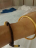 中國黃金（CHINA GOLD）黃金手鐲泥鰍背古法心經(jīng)手鐲金鐲子結婚三金生日禮物送老婆送媽媽 約26g（60圈口現貨）多退少補 曬單實(shí)拍圖