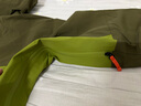 添柏嵐（Timberland）沖鋒衣男秋冬新款戶(hù)外徒步登山防風(fēng)硬殼工裝防水夾克外套 A41SFEID/深橄欖色配鱷梨色 S 170 曬單實(shí)拍圖