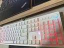 GANSS 3087TPro/3104TPro/3108TPro客制化機(jī)械鍵盤高斯三模RGB無線鍵盤藍(lán)牙2.4G有線熱插拔辦公游戲鍵盤 3104TPro白色【GASKET結(jié)構(gòu)】三模RGB KTT晶粉軸 曬單實(shí)拍圖