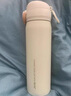 OSPIRO德國品質(zhì)高端孕婦吸管杯躺著(zhù)喝水保溫杯成人月子帶重力球 躺喝不漏水文藝白500ML+送重力球 曬單實(shí)拍圖