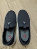 足力健老人鞋中老年春夏軟底休閑閏月鞋時(shí)尚百搭絲麻爸爸鞋25117005J 碳灰-43 曬單實(shí)拍圖