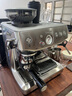 鉑富（Breville）BES876 半自動(dòng)咖啡機(jī) 家用意式 研磨奶泡一體式 智能輔助壓粉系統(tǒng) 大容量水箱 25擋研磨 鍛光銀 曬單實(shí)拍圖