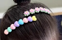 格蒙兒童可愛(ài)碎發(fā)神器發(fā)梳女童劉海發(fā)夾小女孩前額后腦勺發(fā)卡寶寶插梳 曬單實(shí)拍圖