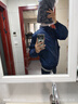 LAUREN RALPH LAUREN拉夫勞倫經(jīng)典立領(lǐng)刺繡復古休閑春秋外套男女哈林頓夾克 藏青色男女同款對版對標 L 115-140斤 曬單實(shí)拍圖